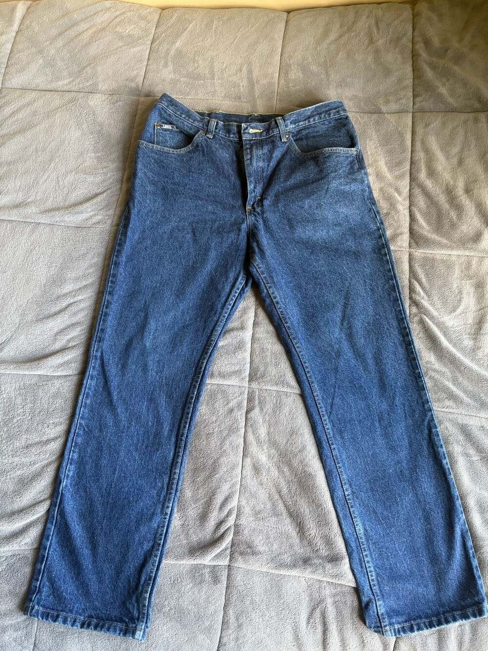 Wrangler 5-Star Regular Fit Jeans Dark Blue Denim